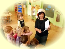 Z wizytą w przedszkolu...