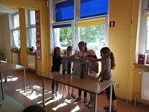 Przedstawienie w teatrzyku papierowym - KOSZALIŃSKI SMOK