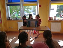 Przedstawienie w teatrzyku papierowym - KOSZALIŃSKI SMOK