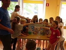 Przedstawienie w teatrzyku papierowym - KOSZALIŃSKI SMOK