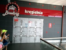 W kręgielni w Galerii KOSMOS