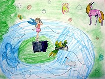 Feriowicze na Wyspie Wróżek