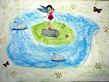 Feriowicze na Wyspie Wróżek