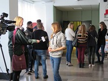 Przed rozpoczęciem projekcji filmu „Obywatelka Jane. Walka o miasto”