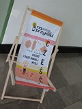 Leżak z nadrukiem Na przykład