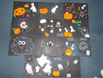 Prace plastyczne stworzone podczas zajęć