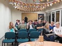 Publiczność zgromadzona na spotkaniu z Dariuszem Gzyrą