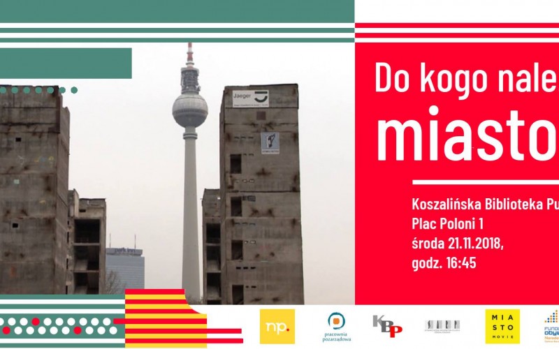 Projekcja filmu z cyklu „Miasto na przykład” Projekcja filmu z cyklu „Miasto na przykład”