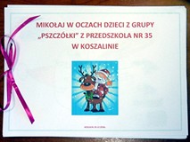 Album - MIKOŁAJ W OCZACH DZIECI (strona tytułowa)