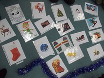 obrazki symbolizujące święta i zimę