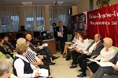 Montaż słowno-muzyczny z okazji 100-lecia niepodległości Polski w Bibliotece Publicznej Miasta i Gmi