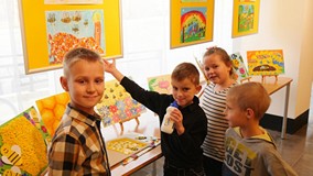 Wystawa prac nagrodzonych w konkursie plastycznym 