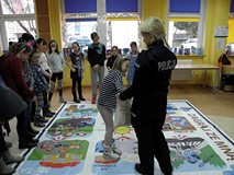 Spotkanie z policjantką - gra interaktywna