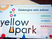 Baner reklamowy Yellow Park