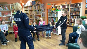 Spotkanie z policjantką Maria Czajkowską i 
