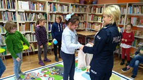 Spotkanie z policjantką Maria Czajkowską i 