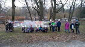 Plener malarski w zimę? Czemu nie!!! oto efekt naszej pracy