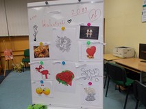 tablica słów związanych z Walentynkami