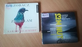 na zdjęciu audiobooki