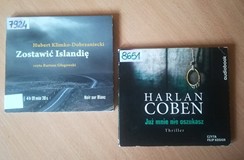 na zdjęciu audiobooki