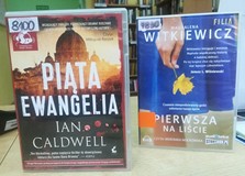 na zdjęciu audiobooki