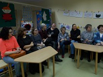 Na zdjęciu bibliotekarki, koleżanki Basi Kuczmy