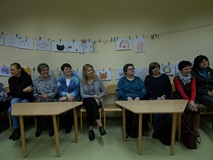 Na zdjęciu bibliotekarki, koleżanki Basi Kuczmy