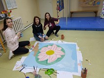 Tworzenie wiosennego plakatu.