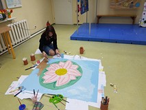 Tworzenie wiosennego plakatu.