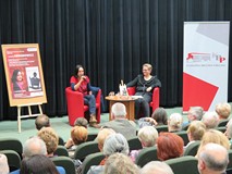 Marta Abramowicz w Koszalińskiej Bibliotece Publicznej