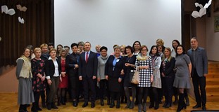 Bibliotekarze powiatu koszalińskiego w  Świeszynie