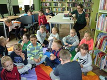 Grupa dzieci z Przedszkola nr 12