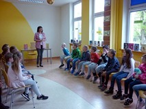Rozpoczynamy zajęcia z pierwszoklasistami.