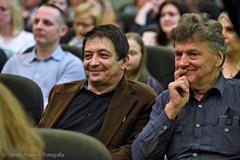 Laureat, poeta Mariusz Pikulski
