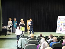 Wręczanie nagród uczestnikom turnieju