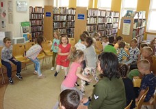 Porządki w bibliotece - zabawa
