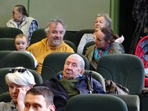 Publiczność zgromadzona na spotkaniu z Krzysztofem Vargą