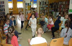 Rozpoczynamy zabawę - PORZĄDKI W BIBLIOTECE