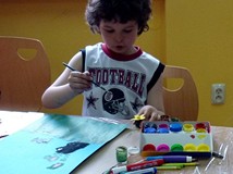 ARTYŚCI PODCZAS TWORZENIA...