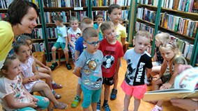 Przedszkolaki poznały te właśnie książeczki dla dzieci.