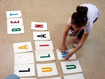 Przedszkolaki stawiły się tłumnie i świetnie radziły sobie w trakcie kolejnych zadań