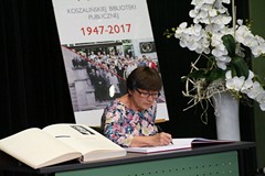 Ania podczas jubileuszu 70-lecia KBP