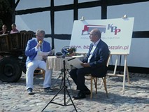 Od lewej: Z-ca prezydenta Koszalina Przemysław Krzyżanowski, Przewodniczący Rady Miejskiej Jan Kuria
