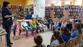 Rozpoczynamy zajęcia z pierwszoklasistami.