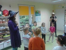 Dzieci podczas zajęć