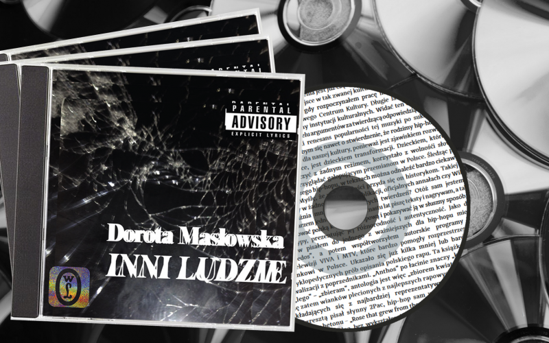 Grafika ilustrująca książkę „Inni ludzie” - Dorota Masłowska