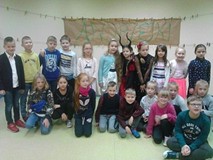 Dzieci podczas zajęć