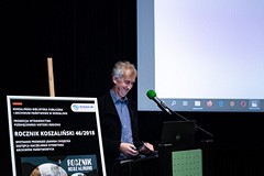Krzysztof Urbanowicz podczas prezentacji
