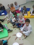 Dzieci podczas zajęć