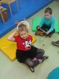 Dzieci podczas zajęć